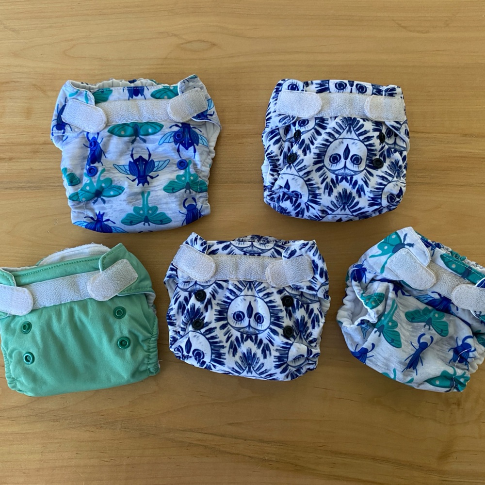Newborn Natural All-in-One Thirsties Cloth Diapers